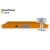 Vue de face du serveur NTP d'alimentation redondante avec antenne GPS 72 canaux
